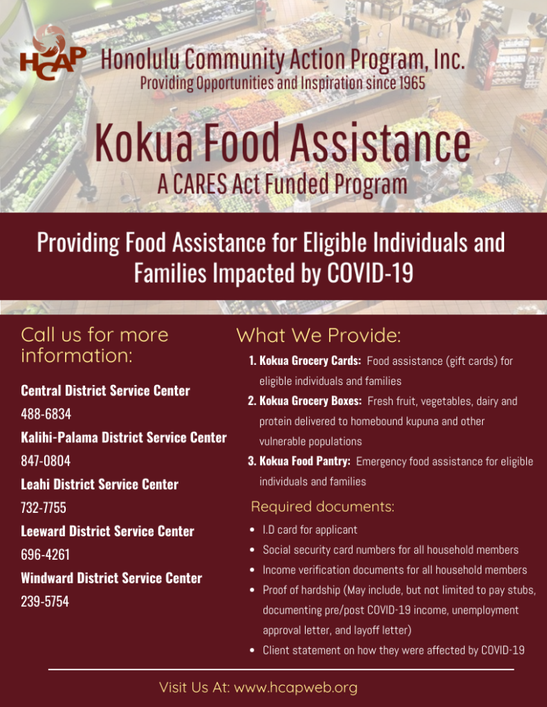 HCAP Food Assistance Program